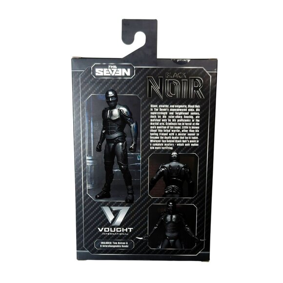 Neca The Boys Black Noir Ultimate 7" inch Action Figure 2022 - Picture 3 of 6